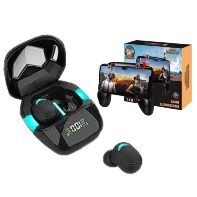 Pack Gamers ( G7S Game – Bluetooth 5.1 TWS+ Manette PUBG W11+ ) :