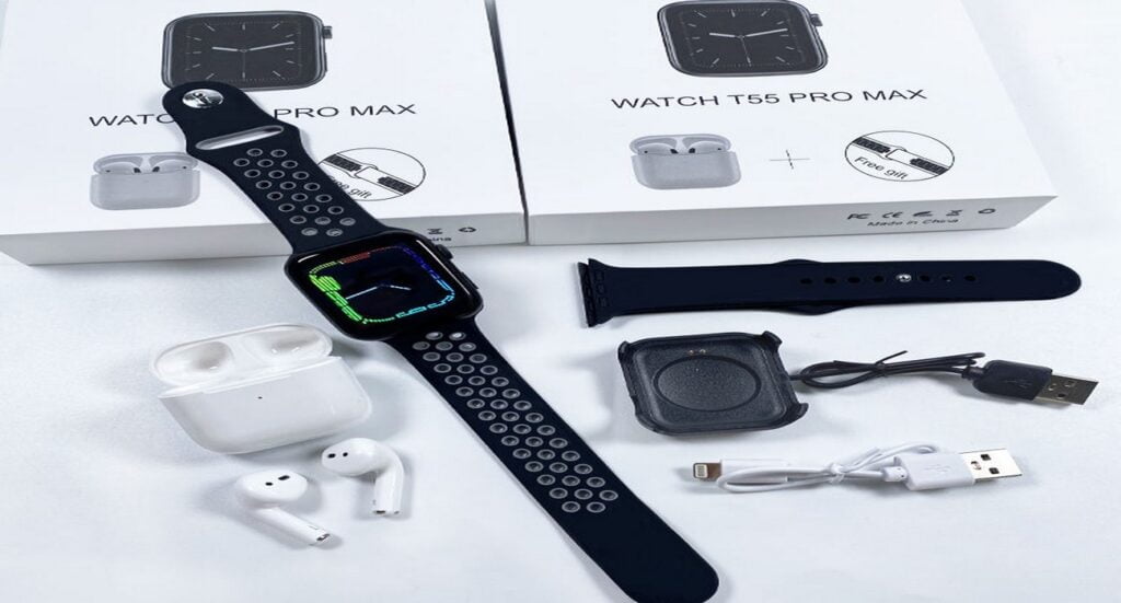 smart watch t55 pro max