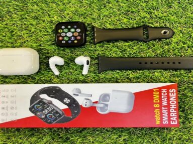 Smart Watch 8 DM01 + Écouteurs sans fil – Prix au Maroc !