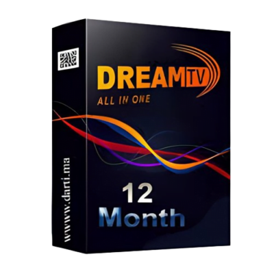 Dream TV IPTV Abonnement 12 Mois HD/SD/UHD/4K