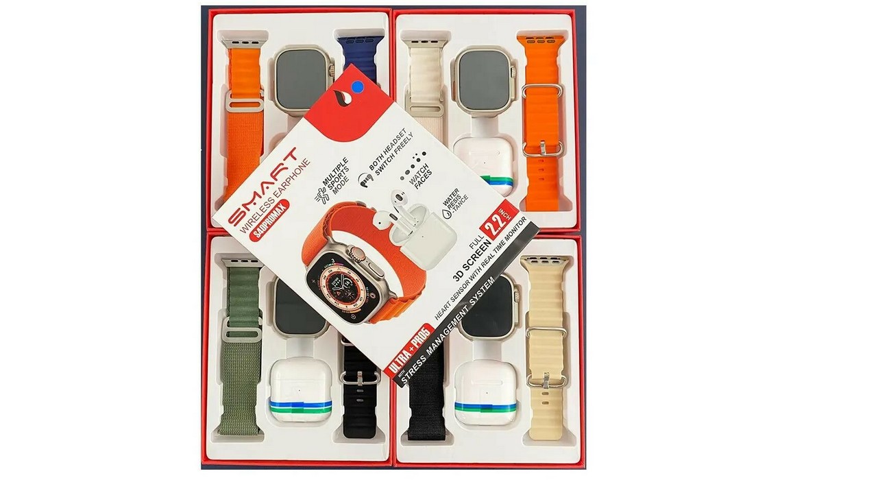 Smart Watch S40 Pro Max avec Écouteurs Sans Fil, Au Maroc