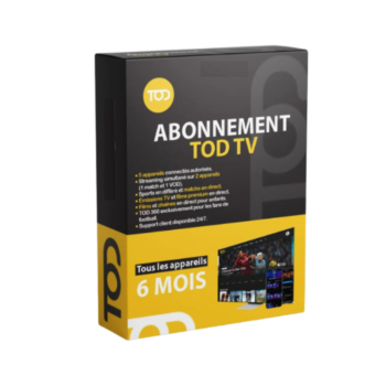 Tod TV Abonnement 6 mois