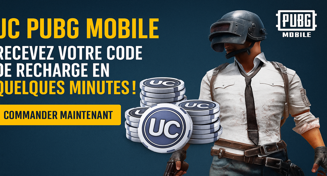 UC PUBG Mobile – Rechargez en Quelques Minutes au Maroc