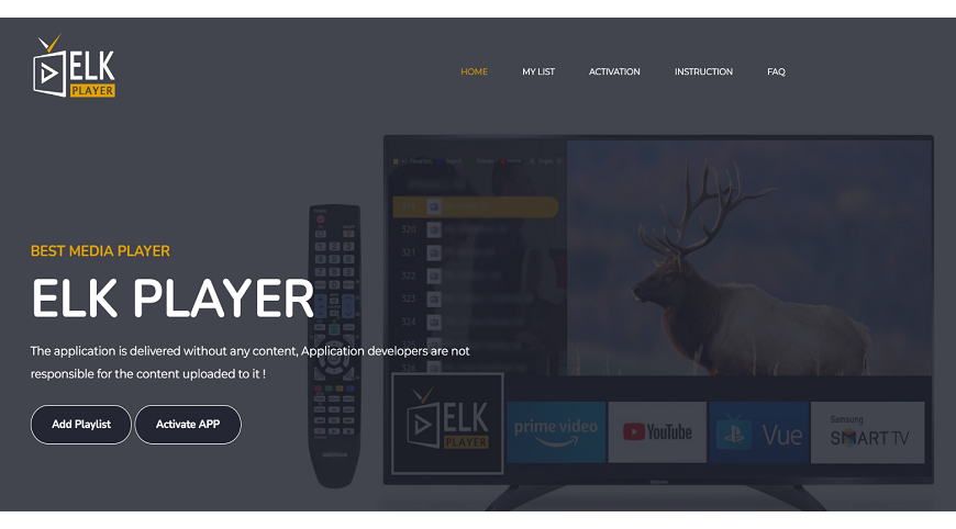 elk player activation