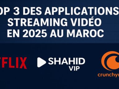 Top 3 des applications de streaming vidéo en 2025 au Maroc