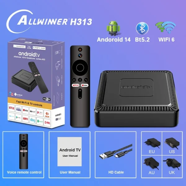 Android TV Box Q7 H313