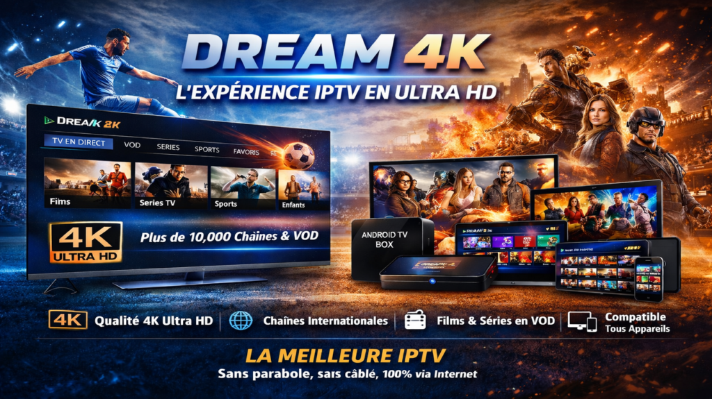 Dream 4K IPTV Maroc