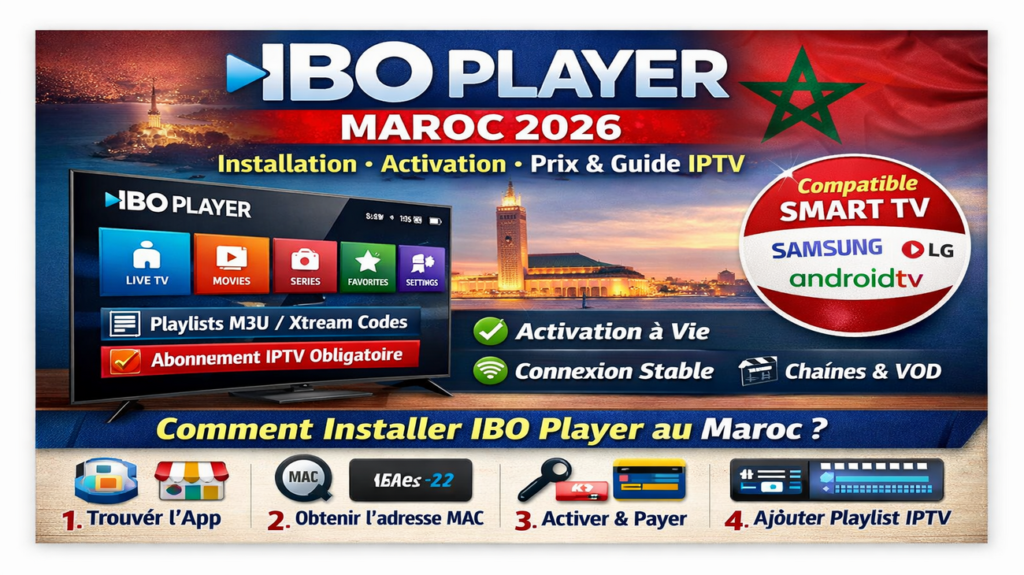 IBO Player IPTV Maroc 2026