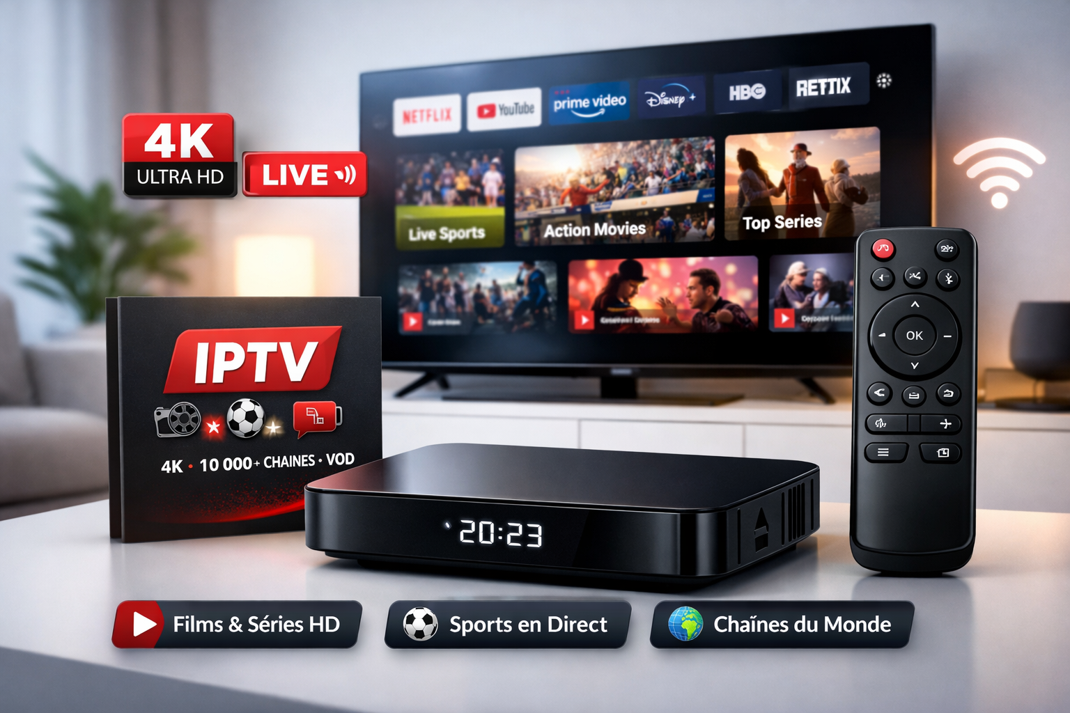 Offre abonnement IPTV premium