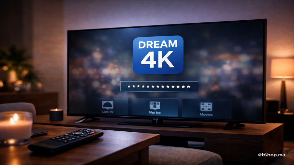 Dream 4K Code player maroc 2026