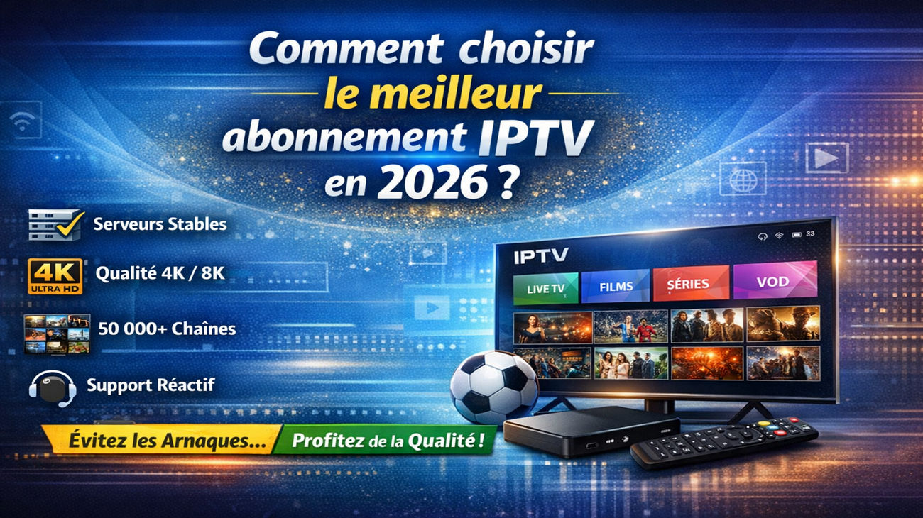 Abonnement IPTV 2026