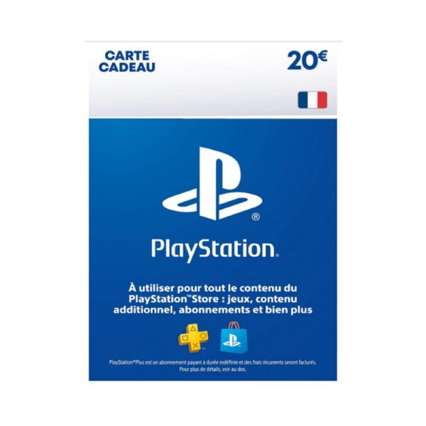 carte psn 20 euro france