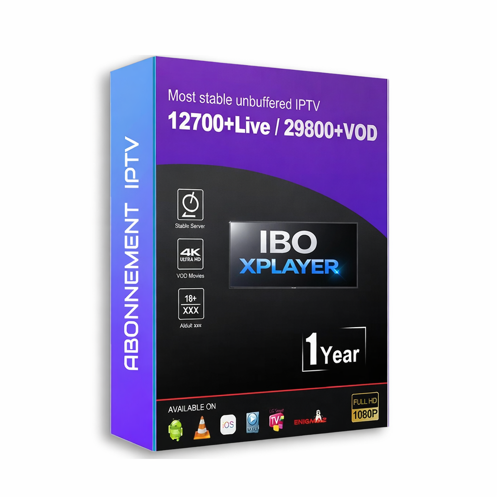 IBO XPlayer IPTV 12 mois