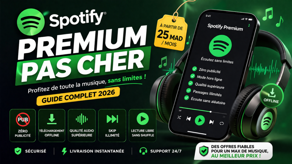 Spotify Premium Pas Cher maroc 206