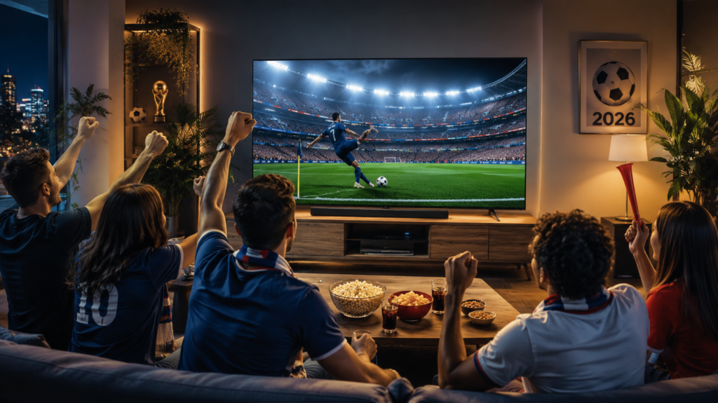 Coupe du monde 2026 à la maison guide Smart TV immersif