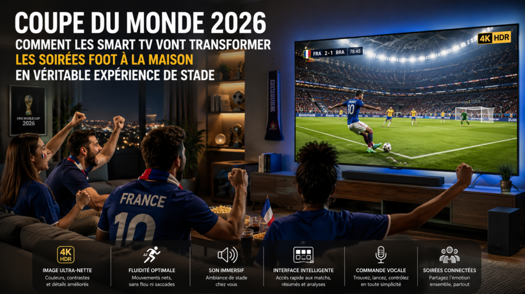 Coupe du monde 2026 sur Smart TV