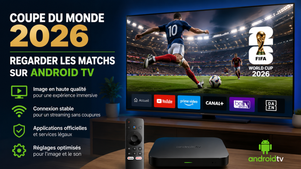 Meilleure façon de regarder la Coupe du monde 2026 Smart TV