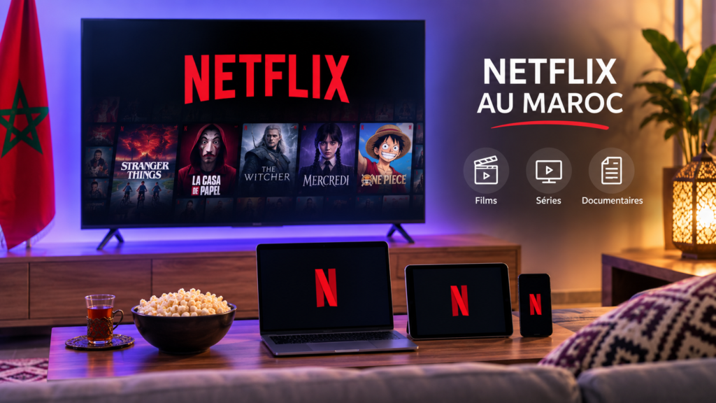 Netflix sur TV, ordinateur, tablette et smartphone